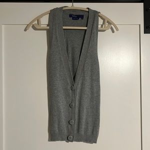 Miley Cyrus and Max Azria Gray Vest